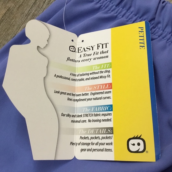 WonderWink Cargo Drawstring/Elastic Scrub Pants 2X or 3X - Picture 3 of 8